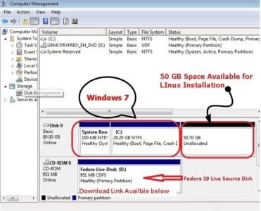 Cara Install Windows 7 Dual Boot Linux